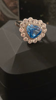 Forever Yours Heart Ring - Sterling Silver 925