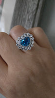 Forever Yours Heart Ring - Sterling Silver 925