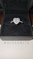 Luminous Love – 1ct Moissanite Ring
