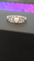 Enchanted Opal – Heart Ring
