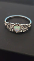 Enchanted Opal – Heart Ring
