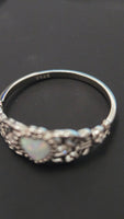 Enchanted Opal – Heart Ring