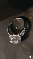 Mystic Roots – Obsidian Heart Ring | Sterling Silver 925 | Rhodium Plated