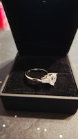 Everlasting Love – 2ct CZ Sterling Silver 925 Heart Promise Ring