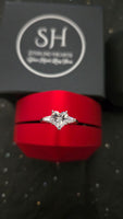 Everlasting Love – 2ct CZ Sterling Silver 925 Heart Promise Ring