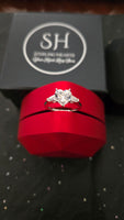 Everlasting Love – 2ct CZ Sterling Silver 925 Heart Promise Ring