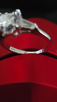 Everlasting Love – 2ct CZ Sterling Silver 925 Heart Promise Ring