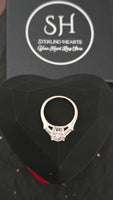 Everlasting Love – 2ct CZ Sterling Silver 925 Heart Promise Ring