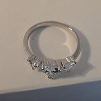 Bedazzled Hearts – 2.25ct CZ Heart Ring