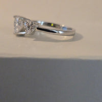 Bedazzled Hearts – 2.25ct CZ Heart Ring