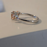 Bedazzled Hearts – 2.25ct CZ Heart Ring