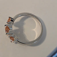 Bedazzled Hearts – 2.25ct CZ Heart Ring