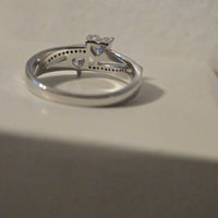 Forever Two – Double Heart CZ Ring