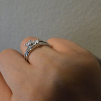 Forever Two – Double Heart CZ Ring