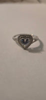 Cherished Embrace – 1ct CZ Double Halo Heart Ring