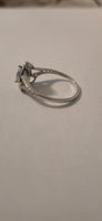 Cherished Embrace – 1ct CZ Double Halo Heart Ring