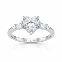 Beloved Heart – White Background