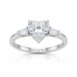 Beloved Heart – White Background