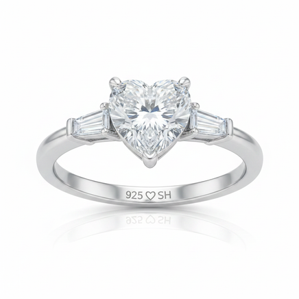 Beloved Heart – White Background