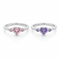 Enchanted Hues Moissanite – White Background