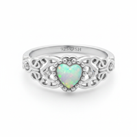 Enchanted Opal – White Background