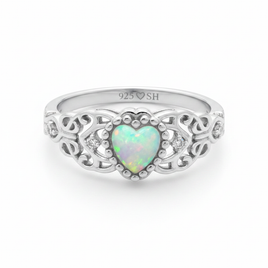 Enchanted Opal – White Background