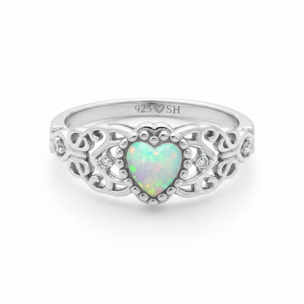 Enchanted Opal – White Background
