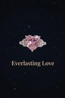Everlasting Love - Starry Night Banner with Ring
