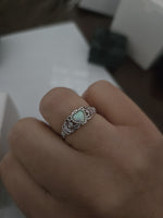 Enchanted Opal – Heart Ring