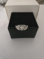 Enchanted Opal – Heart Ring
