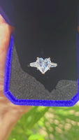 Everlasting Love – 2ct CZ Sterling Silver 925 Heart Promise Ring
