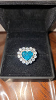 Forever Yours Heart Ring - Sterling Silver 925