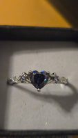 Enchanted Hues – 0.8ct Moissanite Ring