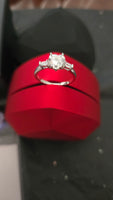 Beloved Heart – 1ct Moissanite Ring
