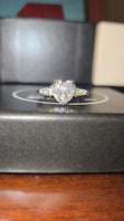 Brilliant Heart – 4ct Moissanite Ring