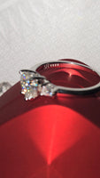 Beloved Heart – 1ct Moissanite Ring
