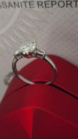 Beloved Heart – 1ct Moissanite Ring