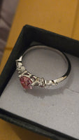 Enchanted Hues – 0.8ct Moissanite Ring
