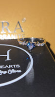 Enchanted Hues – 0.8ct Moissanite Ring